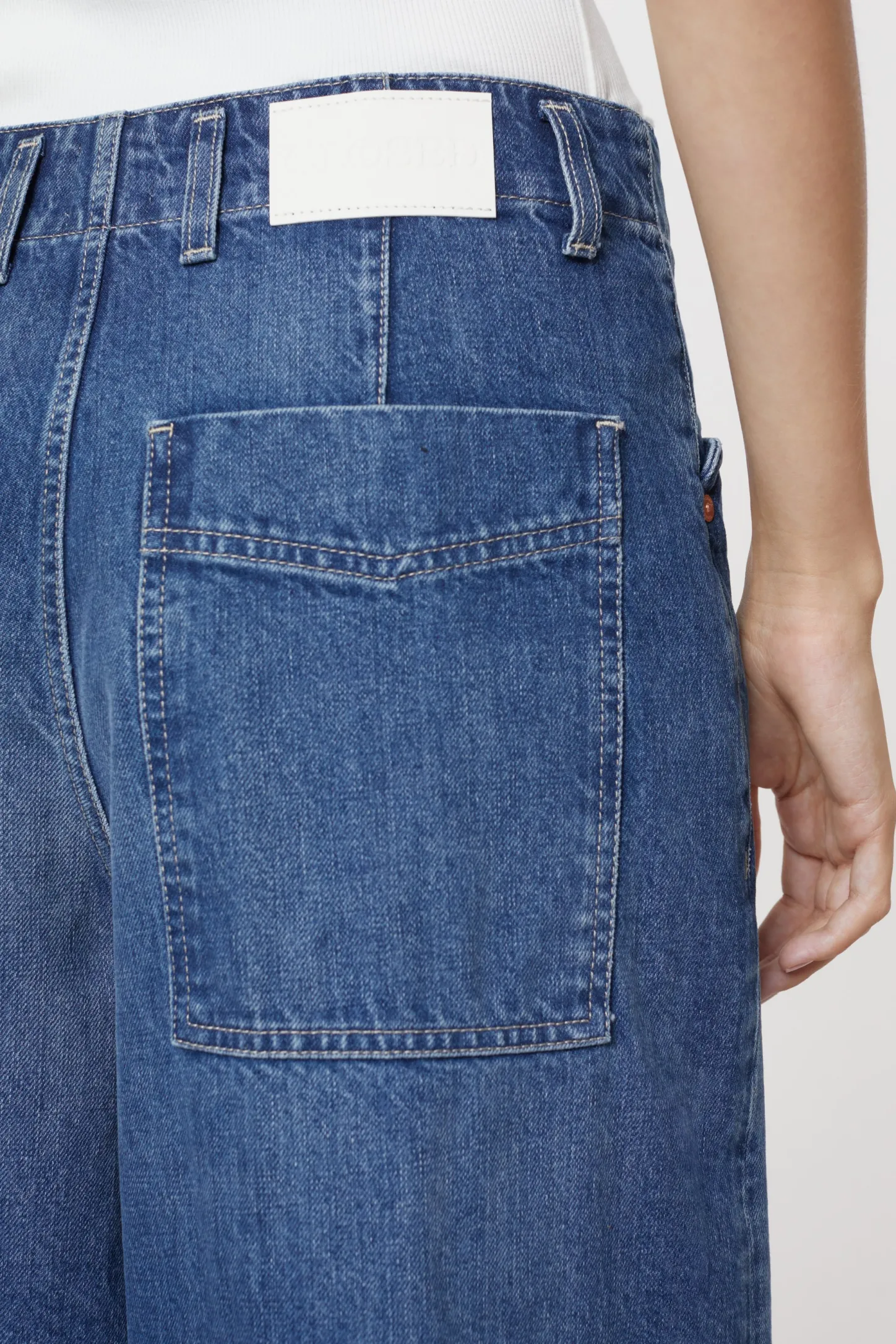 CLOSED Ontspannend>Wijde Jeans - Stijlnaam Campton Donkerblauw