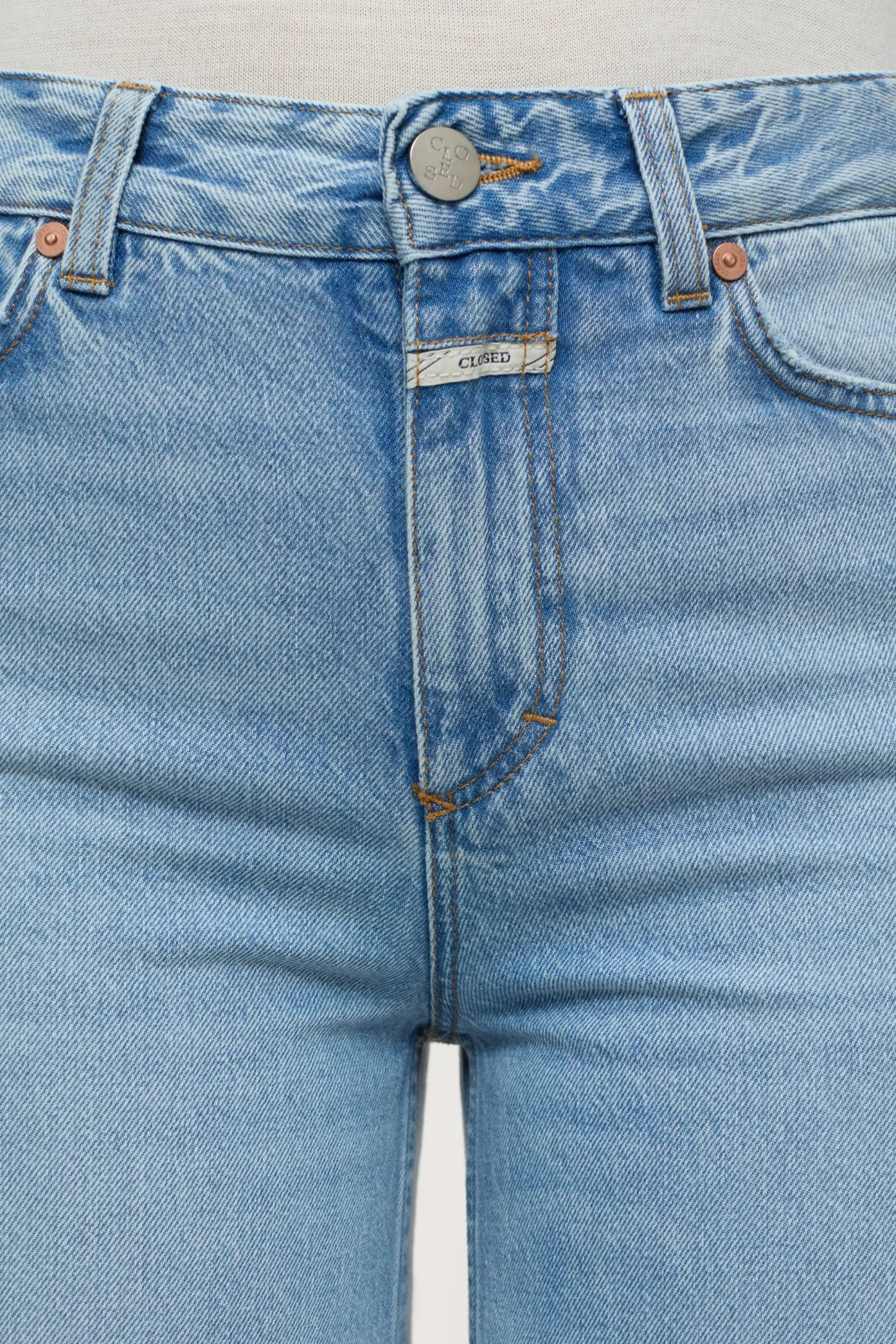 CLOSED Jeans>Wijde Jeans - Stijlnaam Glow-Up Lichtblauw