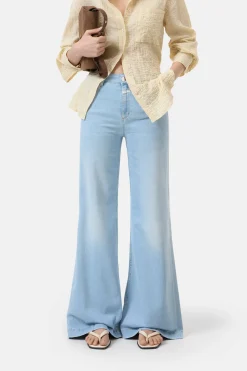 CLOSED Ras>Wijde Jeans - Stijlnaam Glow-Up Lichtblauw