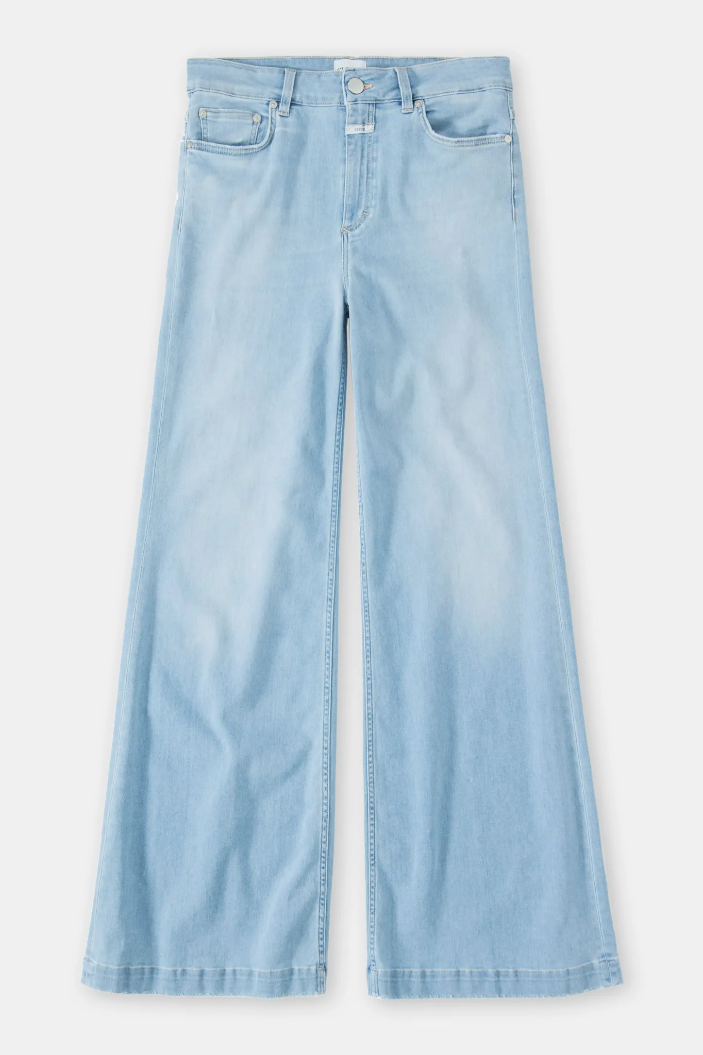 CLOSED Eco-Denim>Wijde Jeans - Stijlnaam Glow-Up Lichtblauw