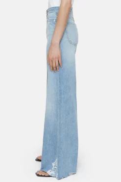 CLOSED Ras>Wijde Jeans - Stijlnaam Glow-Up Midden Blauw