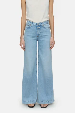 CLOSED Eco-Denim>Wijde Jeans - Stijlnaam Glow-Up Lichtblauw