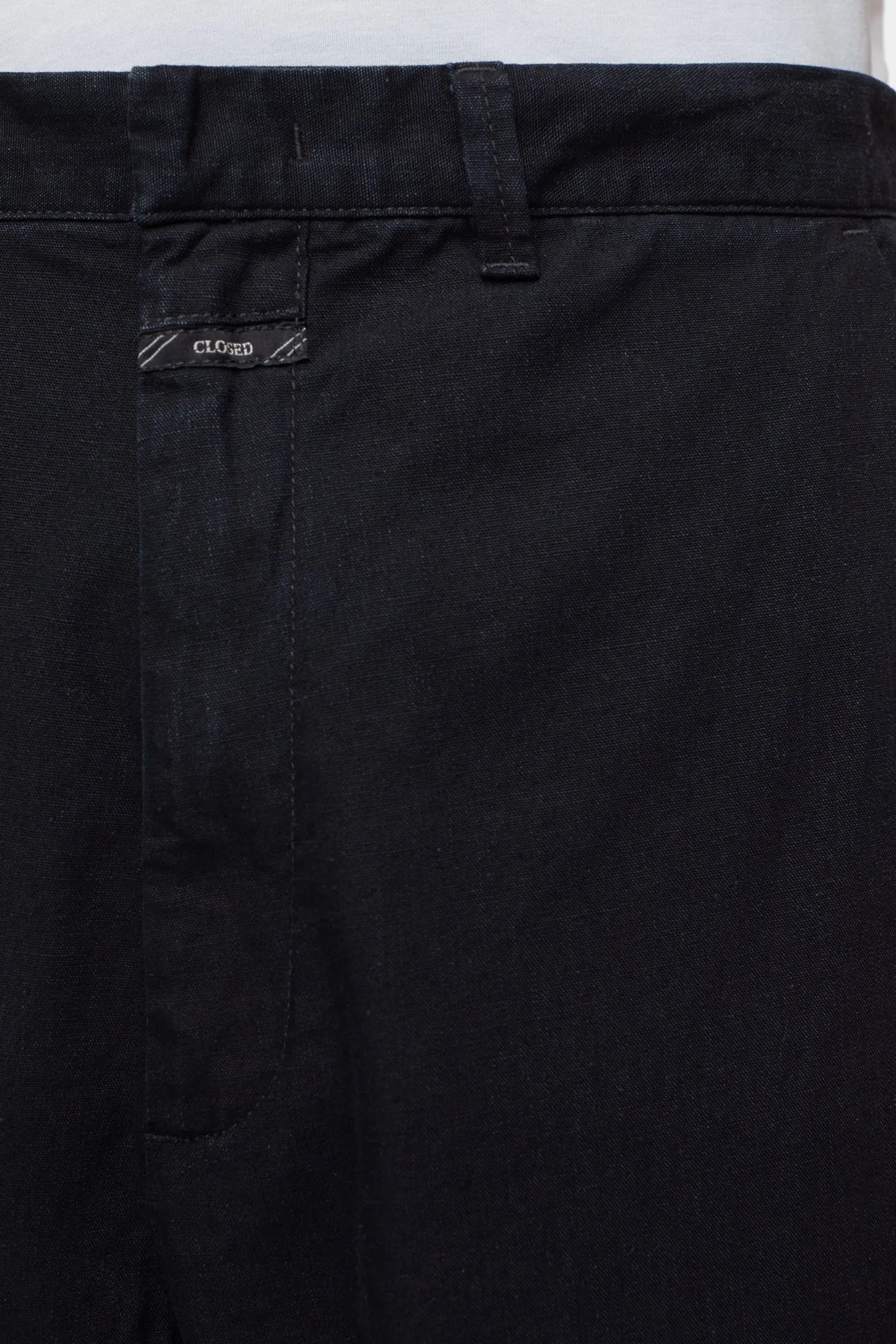CLOSED Zwarte Broek>Wijde Jeans - Stijlnaam Livington Wide Zwartzwart