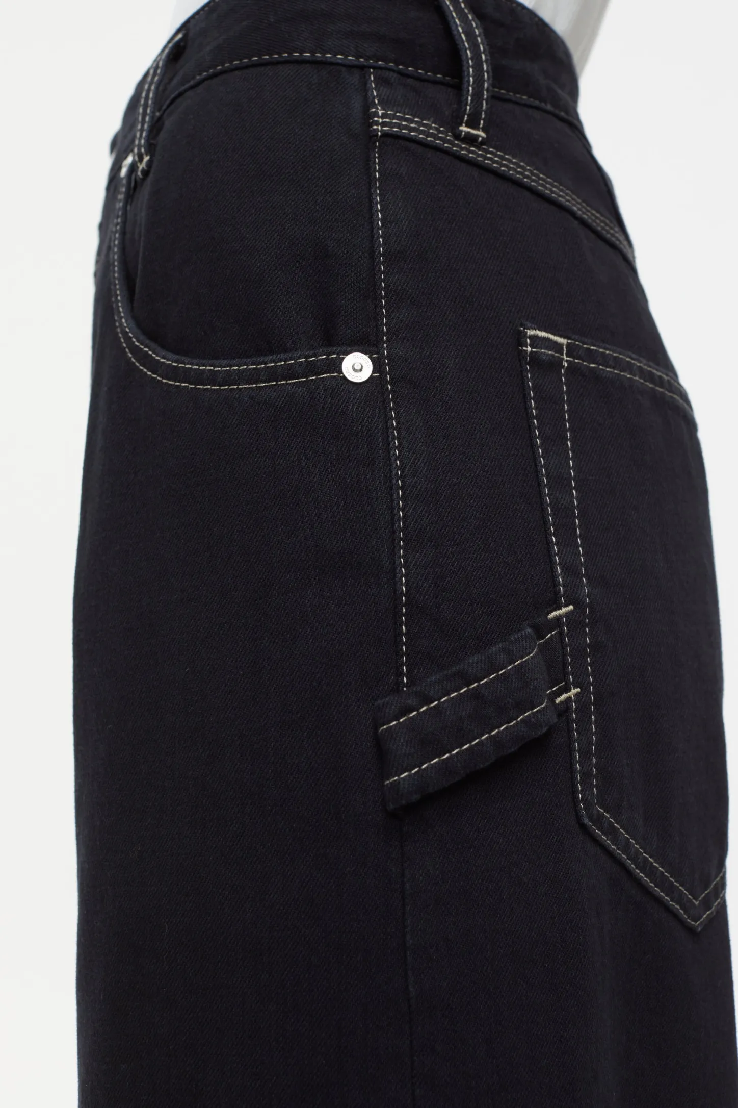 CLOSED Ras>Wijde Jeans - Stijlnaam Morus Zwartzwart