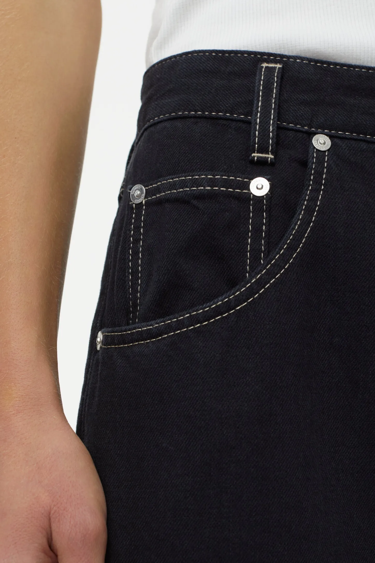 CLOSED Ras>Wijde Jeans - Stijlnaam Morus Zwartzwart