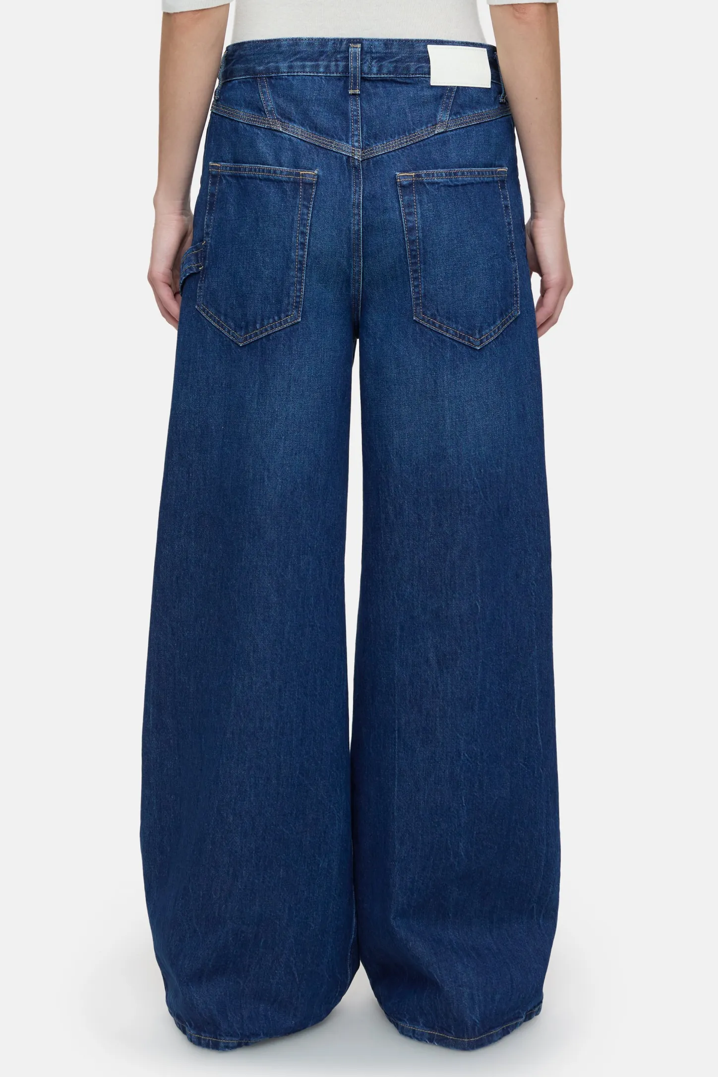 CLOSED Ras>Wijde Jeans - Stijlnaam Morus Donkerblauw