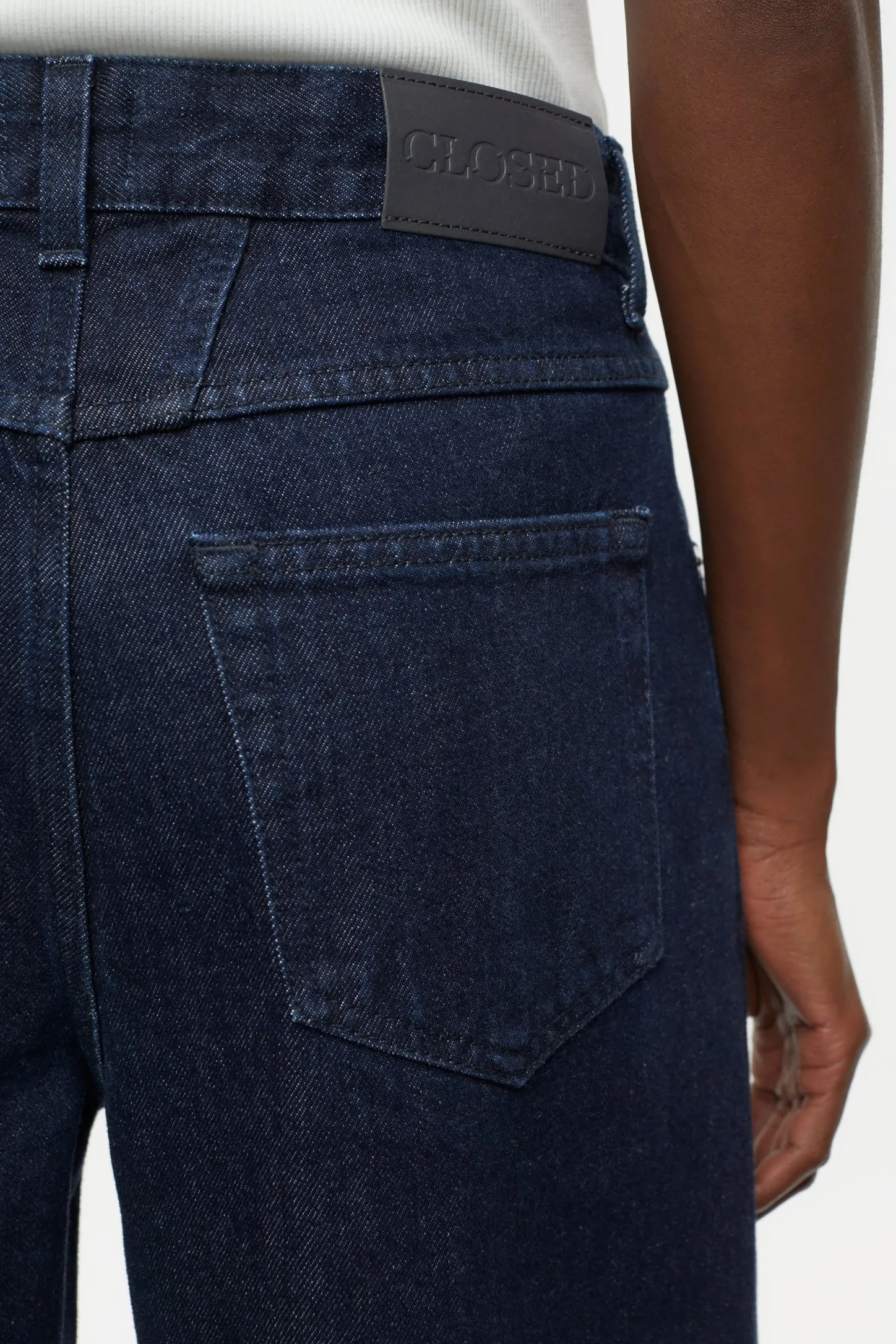 CLOSED Ras>Wijde Jeans - Stijlnaam Nikka Donkerblauw