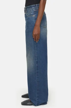 CLOSED Lange Denim>Wijde Jeans - Stijlnaam Nikka Midden Blauw