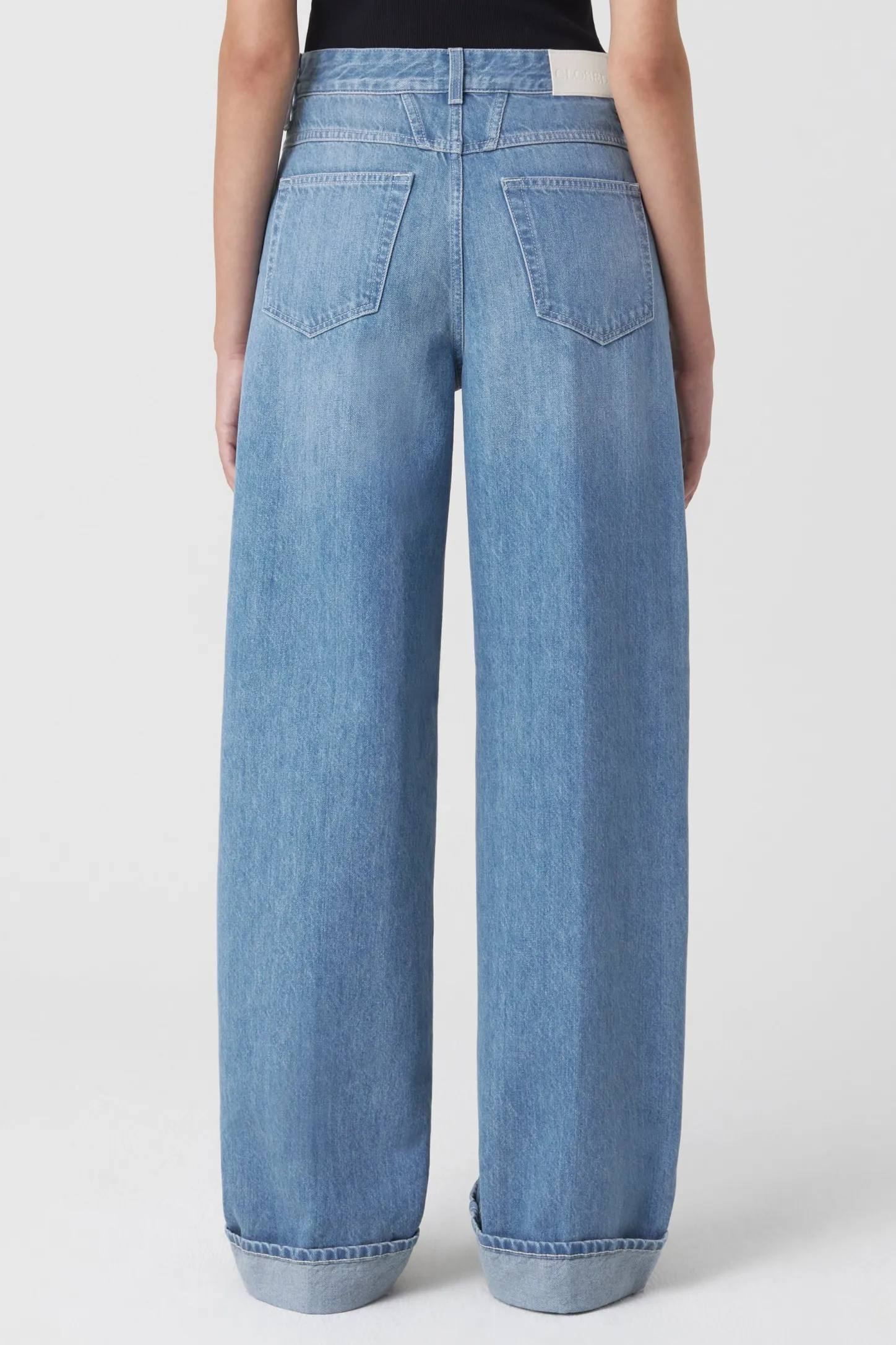 CLOSED Ras>Wijde Jeans - Stijlnaam Nikka Midden Blauw