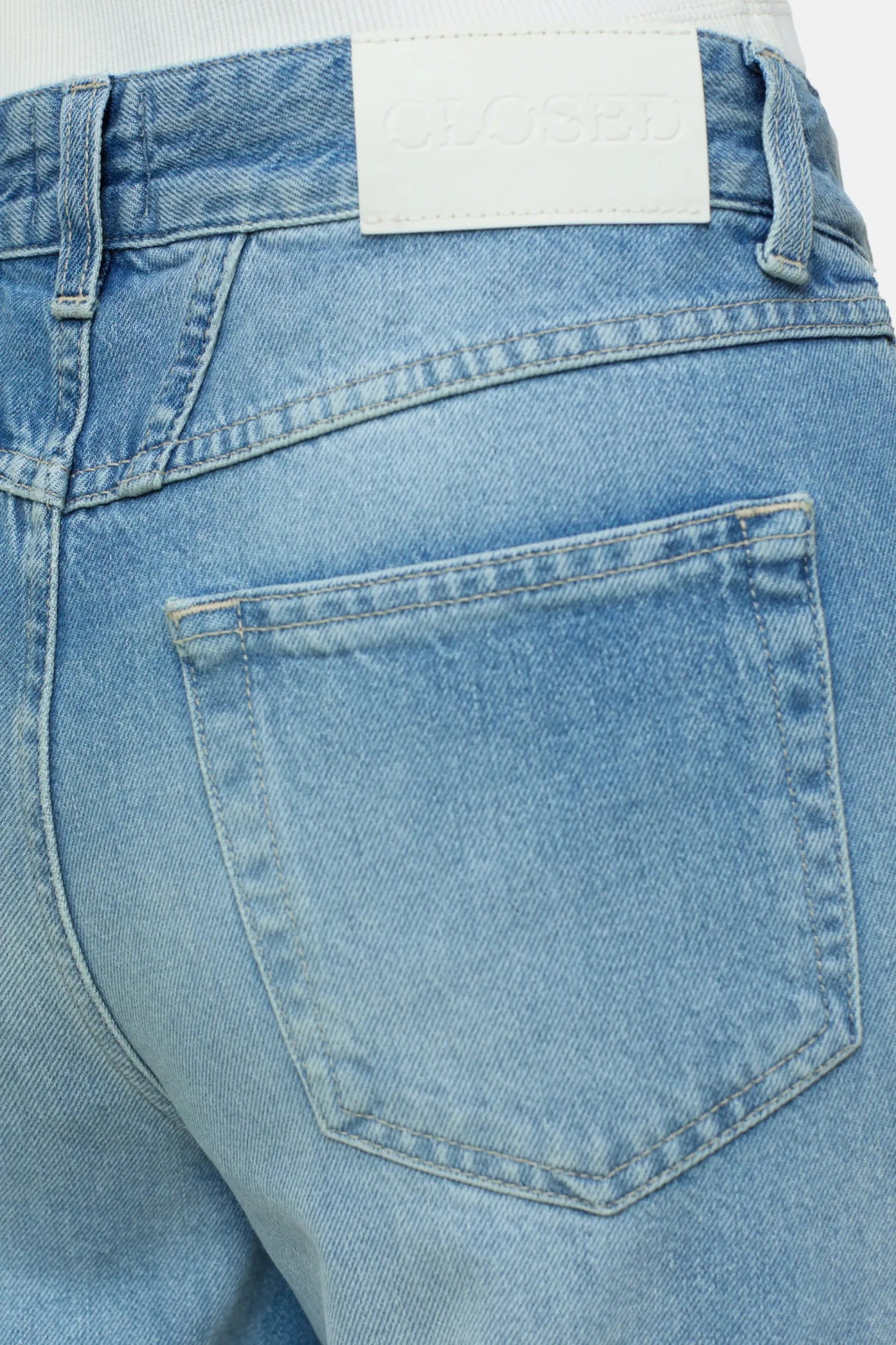 CLOSED Jeans>Wijde Jeans - Stijlnaam Nikka Midden Blauw