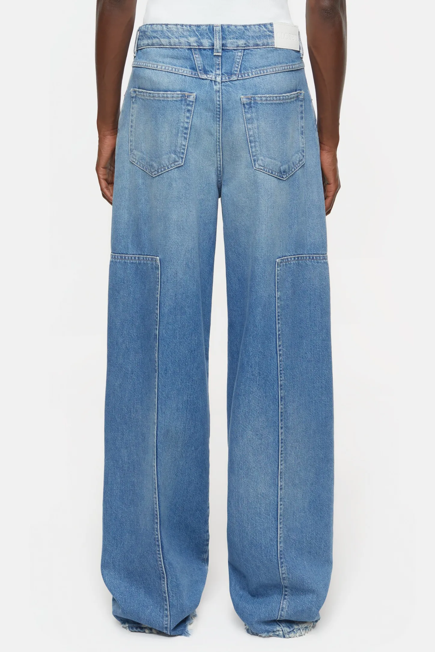CLOSED Jeans>Wijde Jeans - Stijlnaam Nikka Midden Blauw