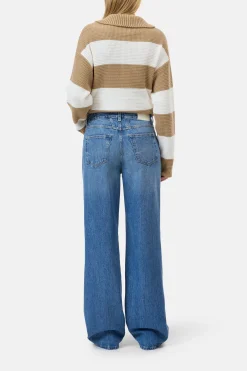 CLOSED Ras>Wijde Jeans - Stijlnaam Nikka Midden Blauw
