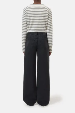 CLOSED Jeans>Wijde Jeans - Stijlnaam Nikka Donker Grijs