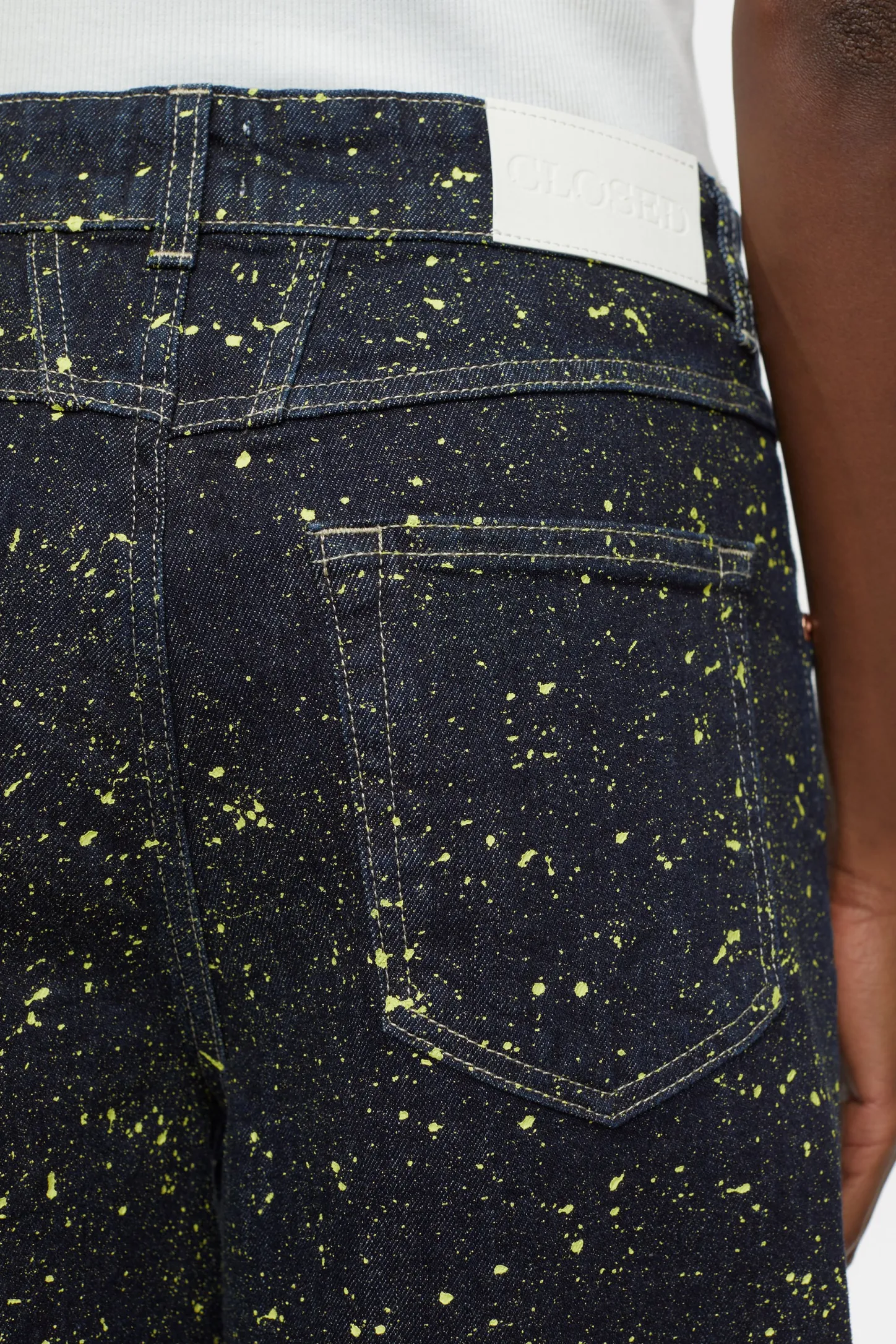 CLOSED Jeans>Wijde Jeans - Stijlnaam Nikka Primair Geel