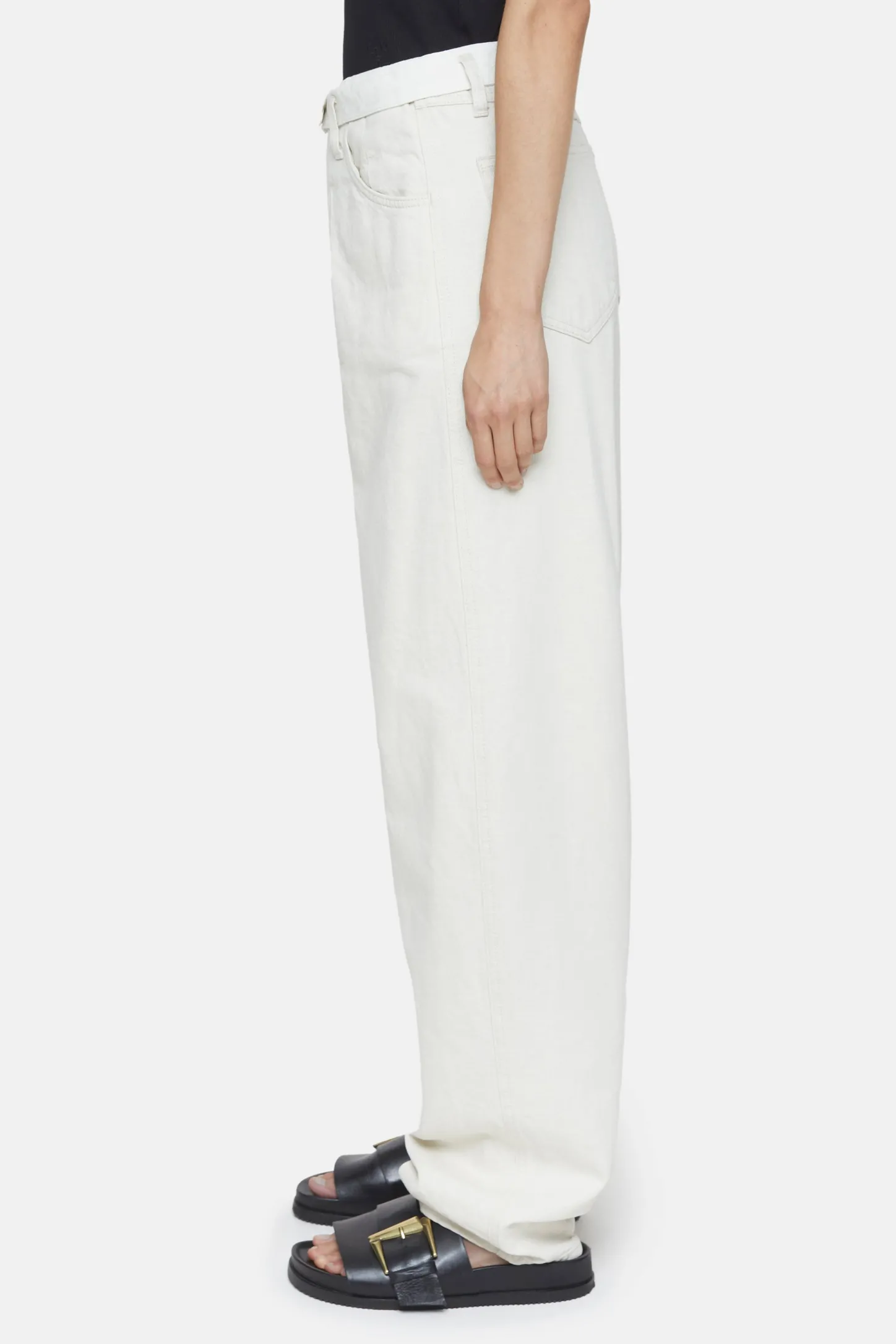 CLOSED Ontspannend>Wijde Jeans - Stijlnaam Sundale Creme