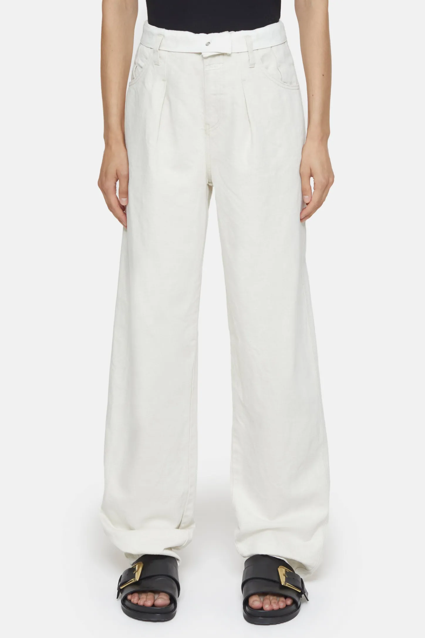CLOSED Ras>Wijde Jeans - Stijlnaam Sundale Creme