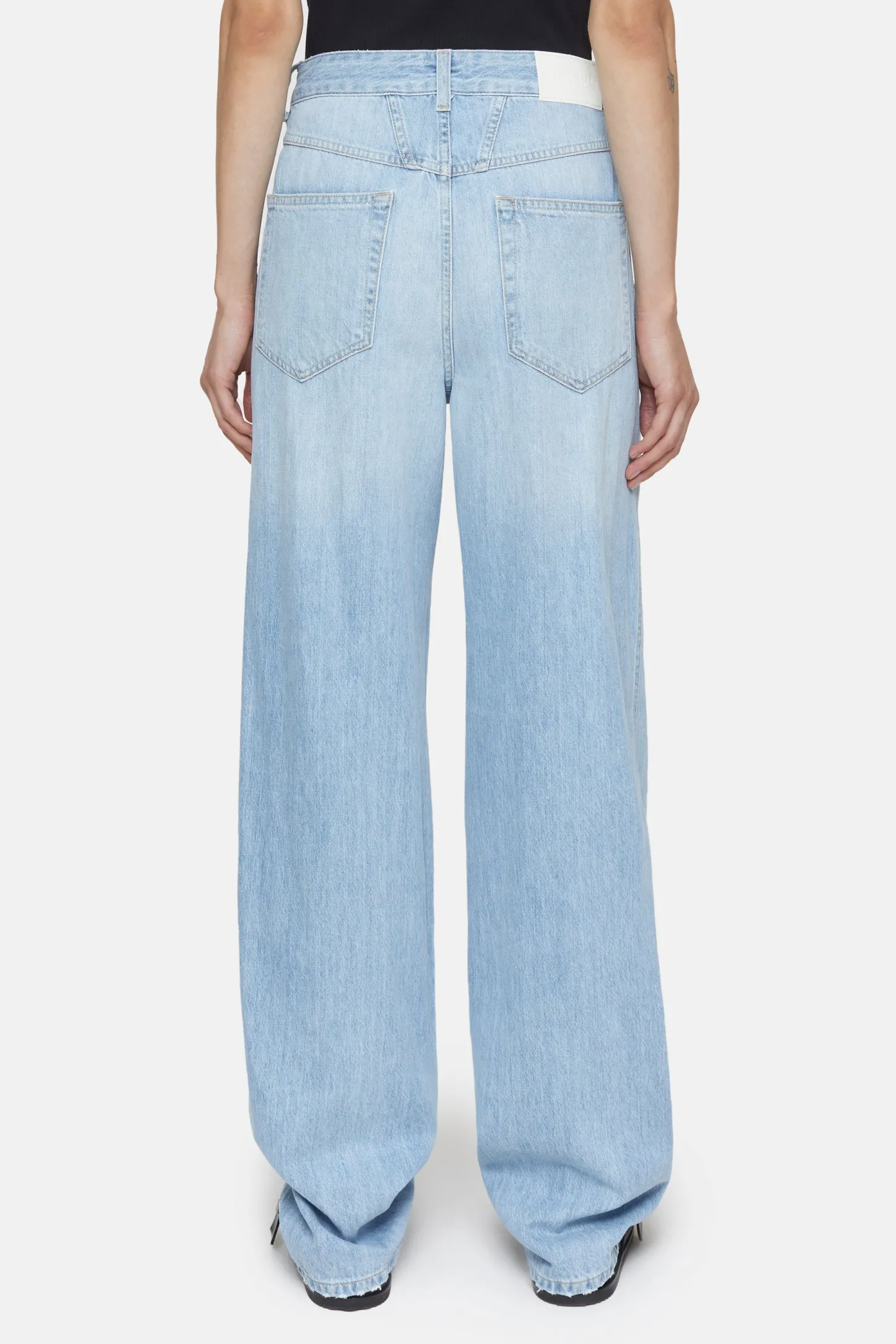 CLOSED Lange Denim>Wijde Jeans - Stijlnaam Wellington Lichtblauw