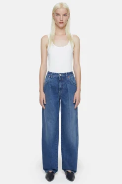 CLOSED Ras>Wijde Jeans - Stijlnaam Wellington Donkerblauw
