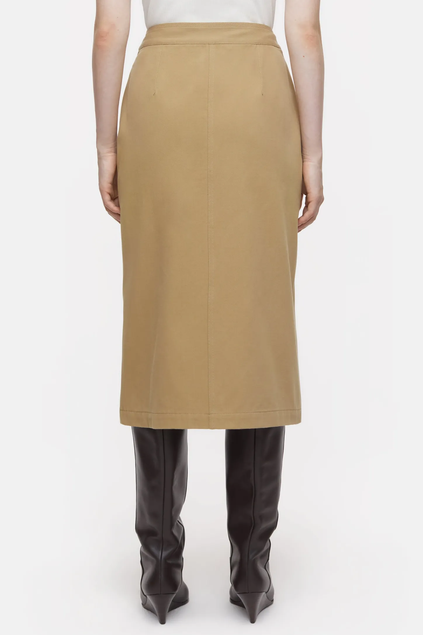 CLOSED Rokken>Wikkel Rok Taupebeige