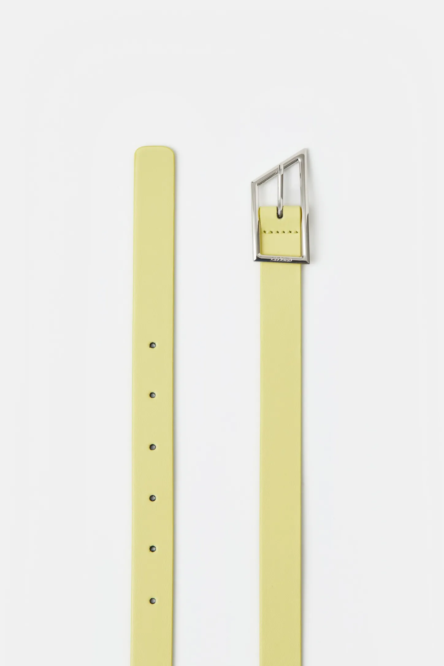 CLOSED Riemen>Zachte Leren Riem Primair Geel