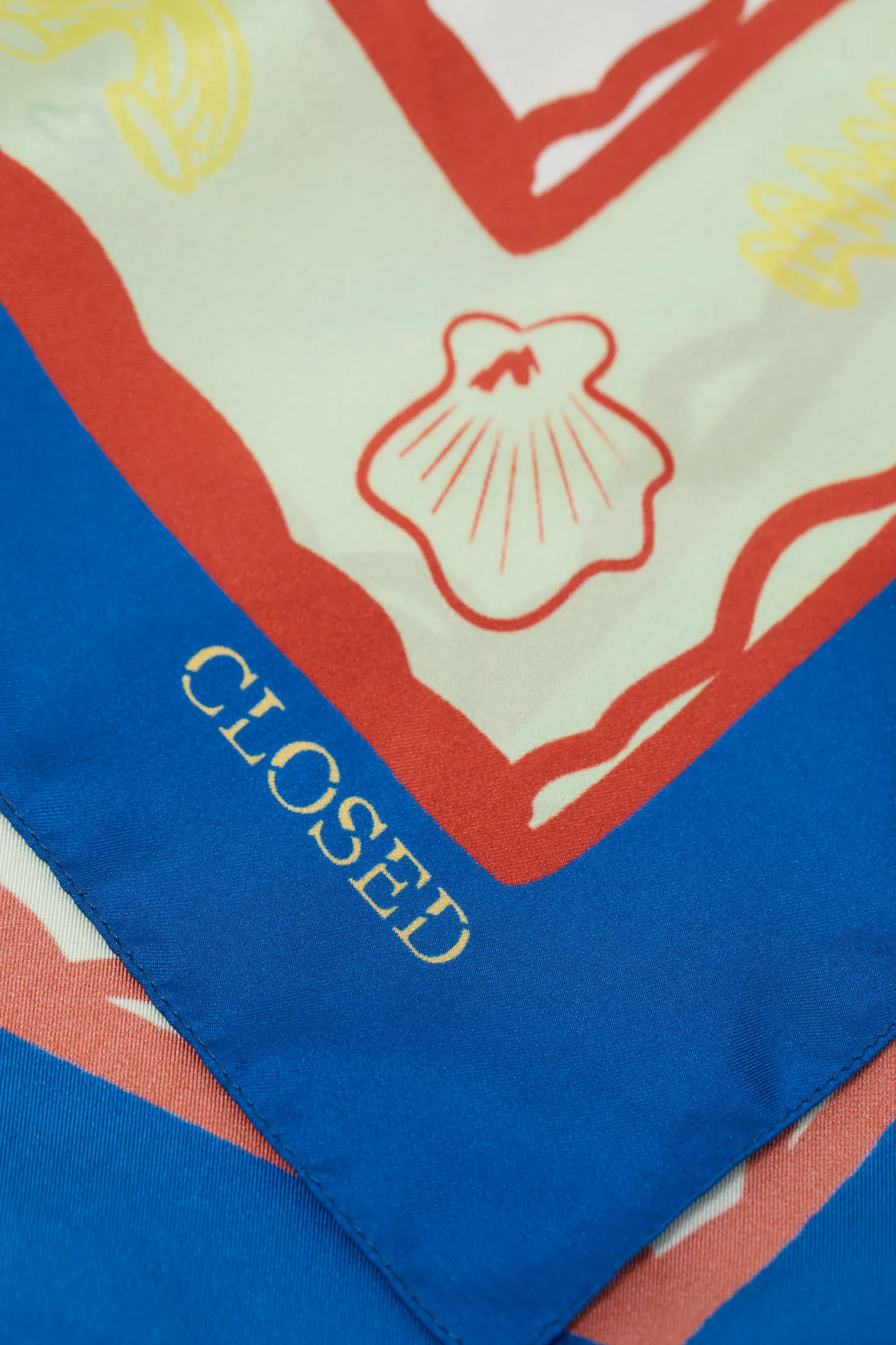CLOSED Sjaals En Mutsen>Zijden Sjaal Veelkleurig